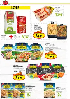 Vista previa Hiper Usera folleto válido desde el 01.10.2025 | Página: 12 | Productos: Ensaladilla, Arroz, Pasta, Salsa de tomate