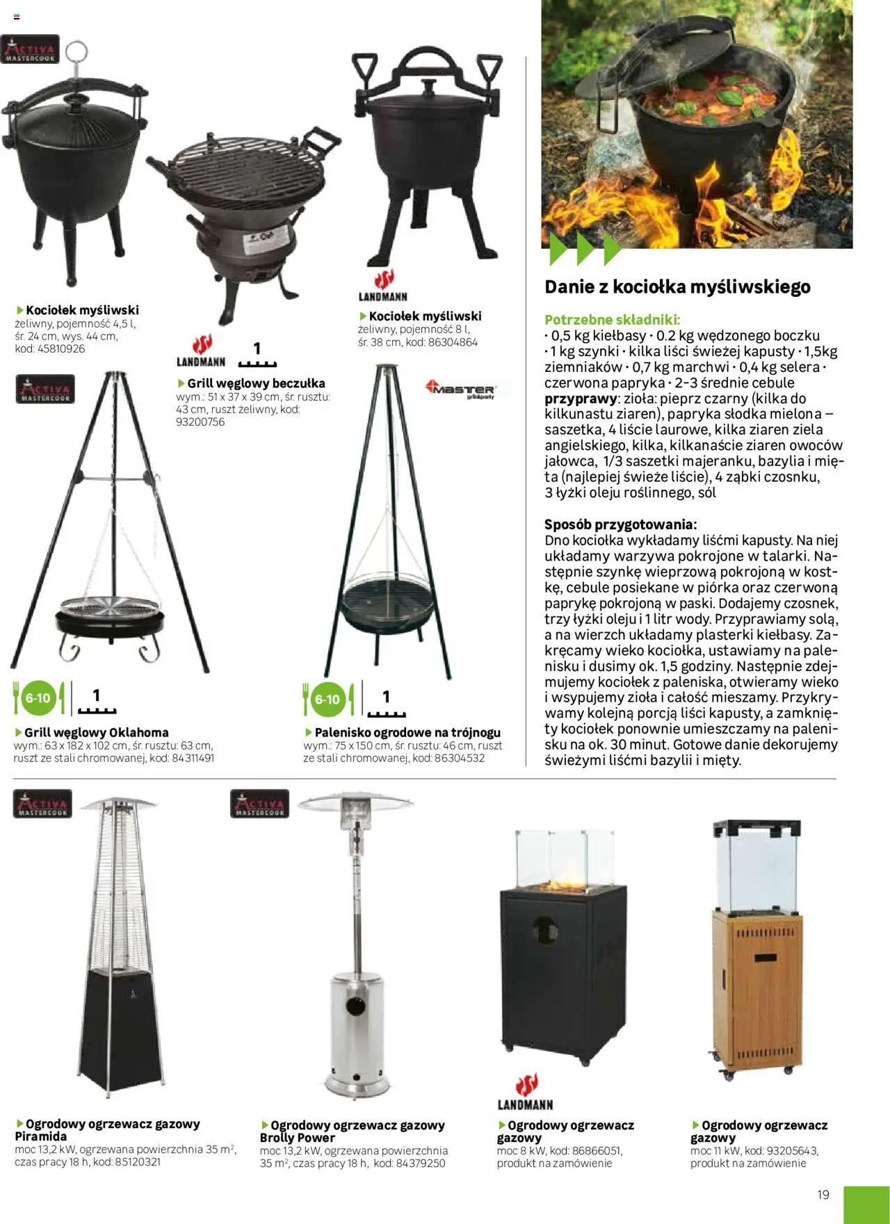 Leroy Merlin Gazetka - Grille  od 01.03.2025 | Strona: 19 | Produkty: Papryka, Bazylia, Cebule, Warzywa