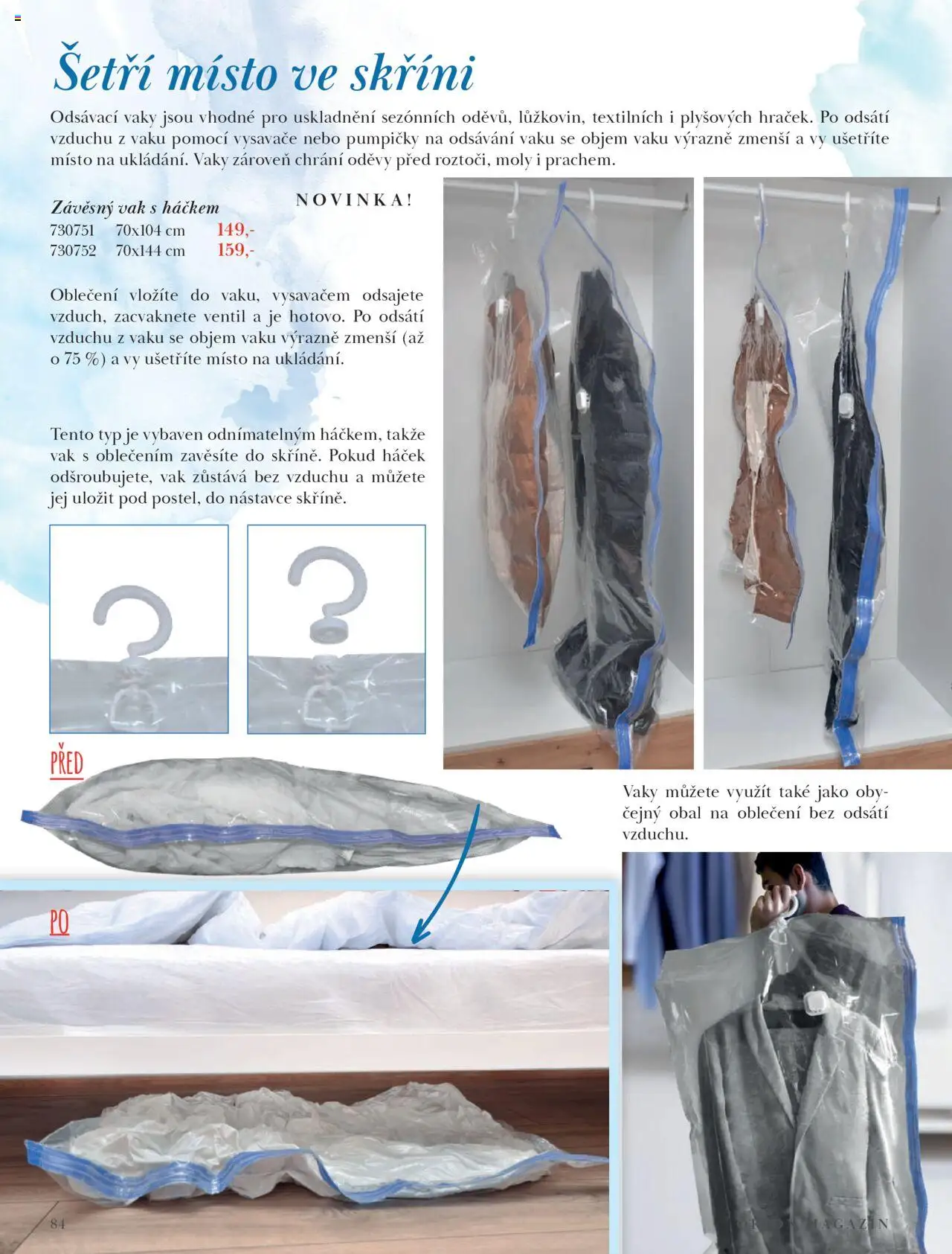 Orion katalog - Magazín Jaro/Léto 2025 od 21.03.2025 | Strana: 84 | Produkty: Vysavače, Oblečení