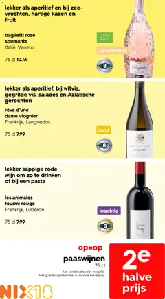 Hema folder / publicité - Voorbeeld van een folder van Hema, geldig van 23.03.2026 | Pagina: 34 | Producten: Wijn, Salades, Pasta, Fruit