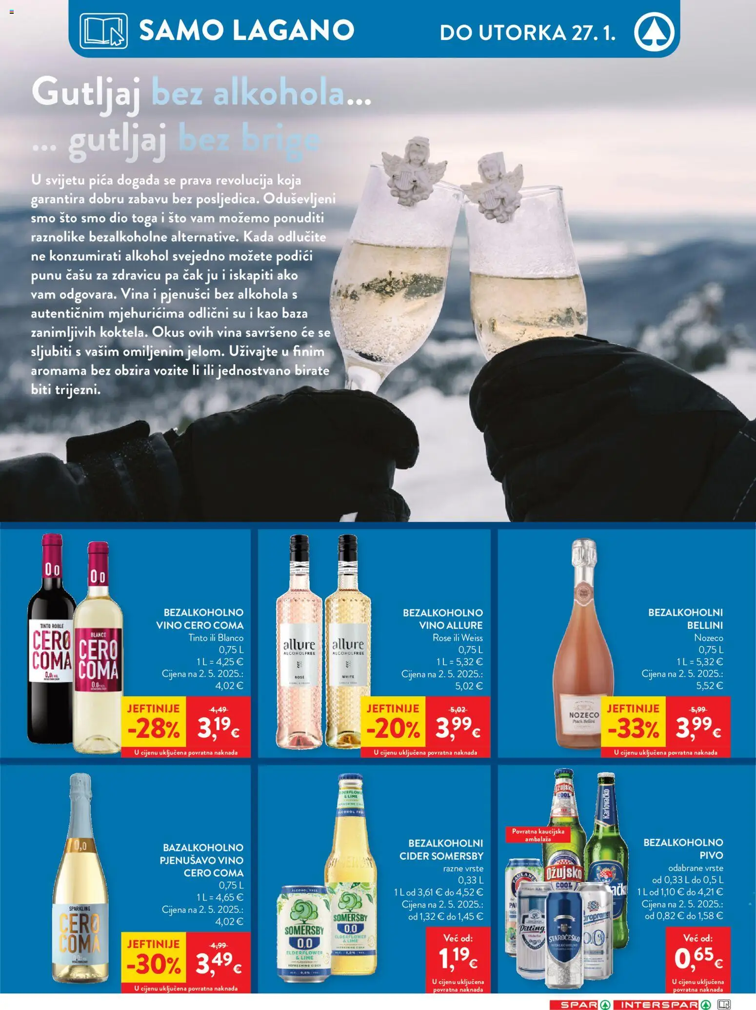 Spar katalog | vrijedi od 21.01.2026 | Stranica: 22 | Proizvodi: Alkohol, Pica, Pivo, Somersby