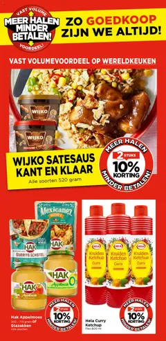 Vomar - Meer Halen Minder Betalen - Voorbeeld van een folder van Vomar, geldig van 29.09.2025 | Pagina: 42 | Producten: Ketchup, Fles, Burrito