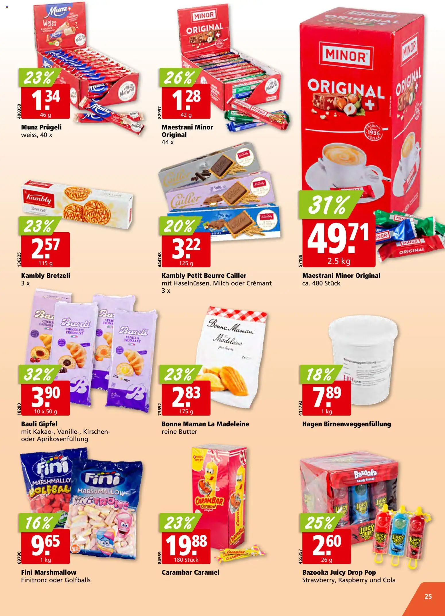 Aligro Aktionen – gültig ab 23.02.2026 | Seite: 25 | Produkte: Kirschen, Milch, Butter