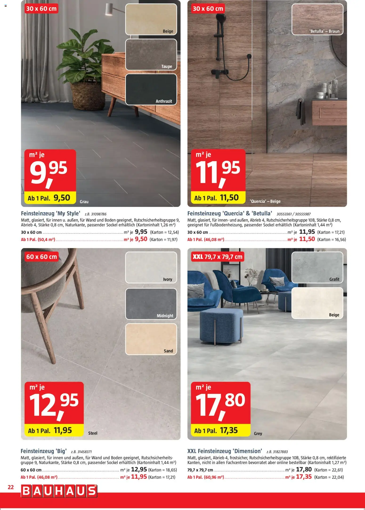 Bauhaus Prospekt 	 – gültig ab 29.11.2025 | Seite: 22