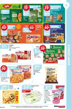 Pré-visualização Intermarché folheto válido de 26.03.2026 | Página: 25 | Produtos: Queijo, Chocolate, Pizza, Sorvete
