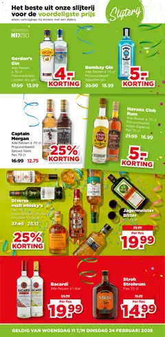 Gordon's Gin, Alle flessen à 70 cl Prijsvoorbeeld: London dry gin - Voorbeeld van een folder van Plus, geldig van 18.02.2026 | Pagina: 38