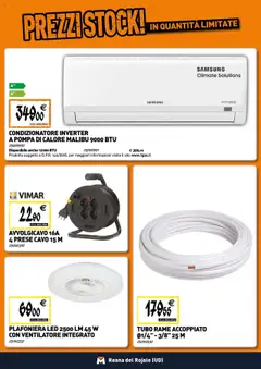 Volantino TECNOMAT del 25.06.2025 | Pagina: 14 | Prodotti: Ventilatore, Tubo, Condizionatore, Samsung