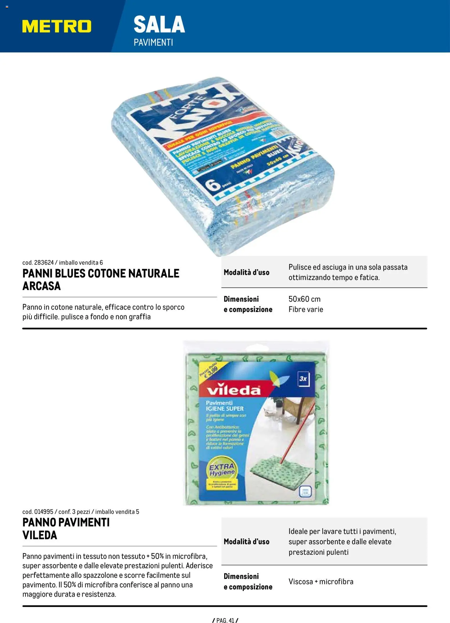 Volantino Metro del 07.01.2026 | Pagina: 41