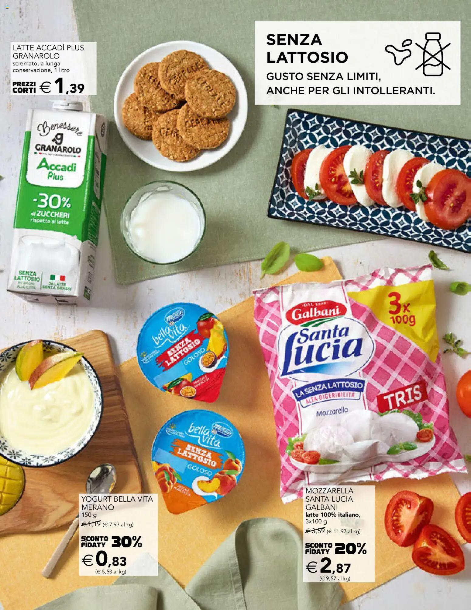 Volantino Esselunga S del 26.02.2026 | Pagina: 21 | Prodotti: Yogurt, Mozzarella, Latte