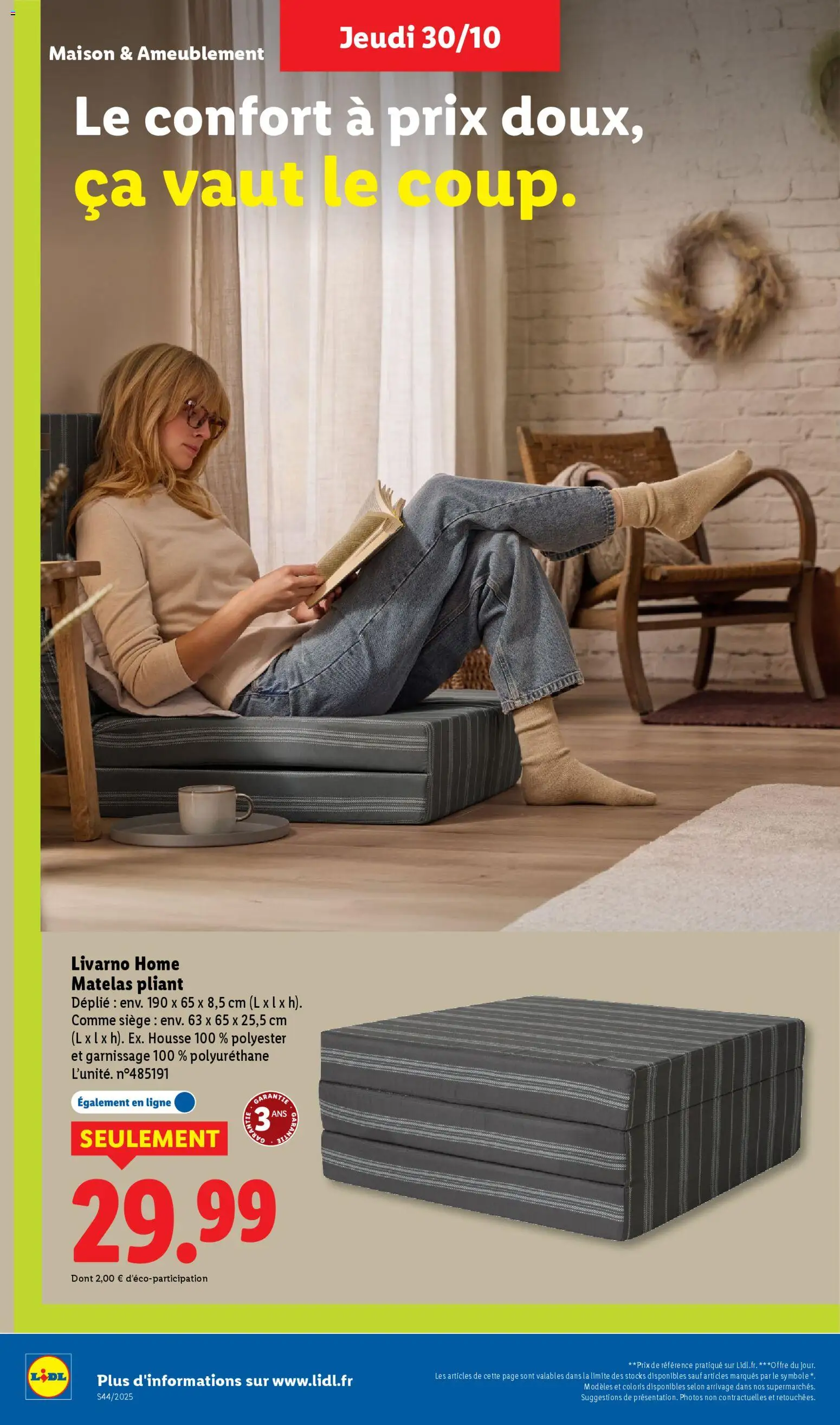 {H1} | Page: 28 | Produits: Matelas