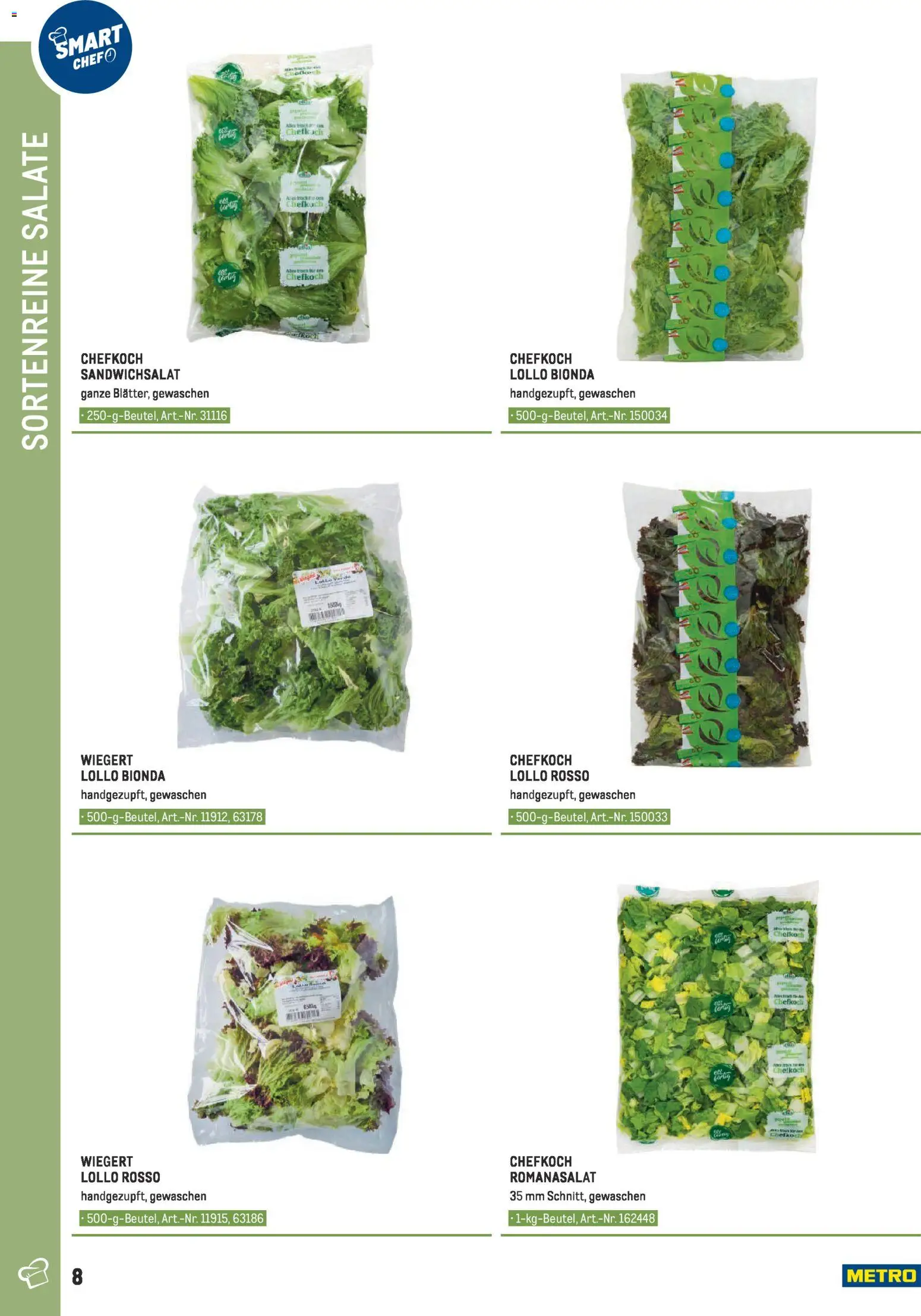 Metro angebote - Smart Chef Obst & Gemüse gültig ab 26.03.2026 | Seite: 8