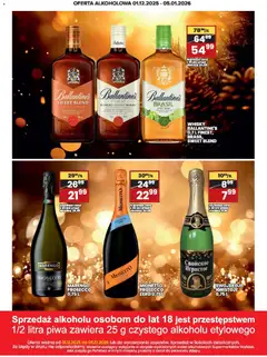 Pogląd oferty "Wafelek Gazetka alkoholowa" - ważna od 01.12.2025 | Strona: 6 | Produkty: Whisky, Prosecco