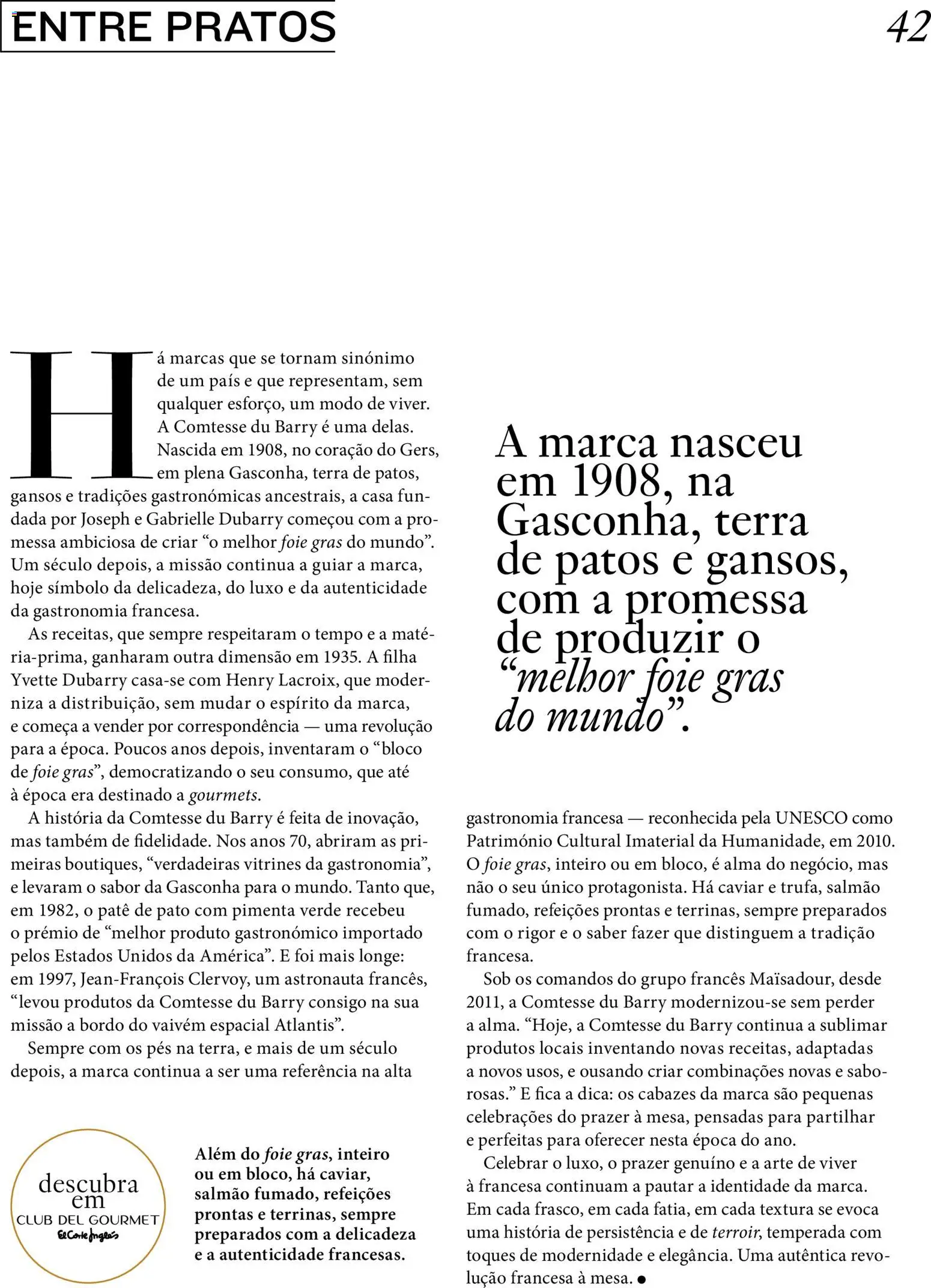 El Corte Ingles folheto │ válido de 26.11.2025 | Página: 42 | Produtos: Pratos, Pimenta, Salmão