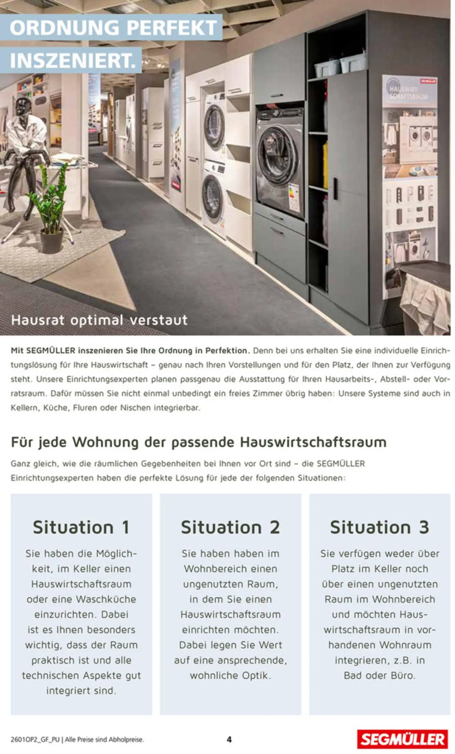 Segmüller Hauswirtschaftsraum Spezial – gültig ab 29.12.2025 | Seite: 4 | Produkte: Bad