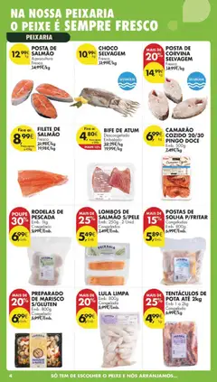 Pré-visualização BIFE DE ATUM, Descongelado Embalado válido de 21.04.2026 | Página: 4
