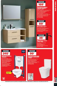 Brico Dépôt - Prévisualisation de Brico Dépôt catalogue valide à partir de 02.01.2026 | Page: 15 | Produits: Portes, Tiroirs, Miroir, Cartouche