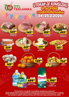 Tekijanka utorak a sreda - pregled Tekijanka kataloga - važi od 24.02.2026 | Strana: 1