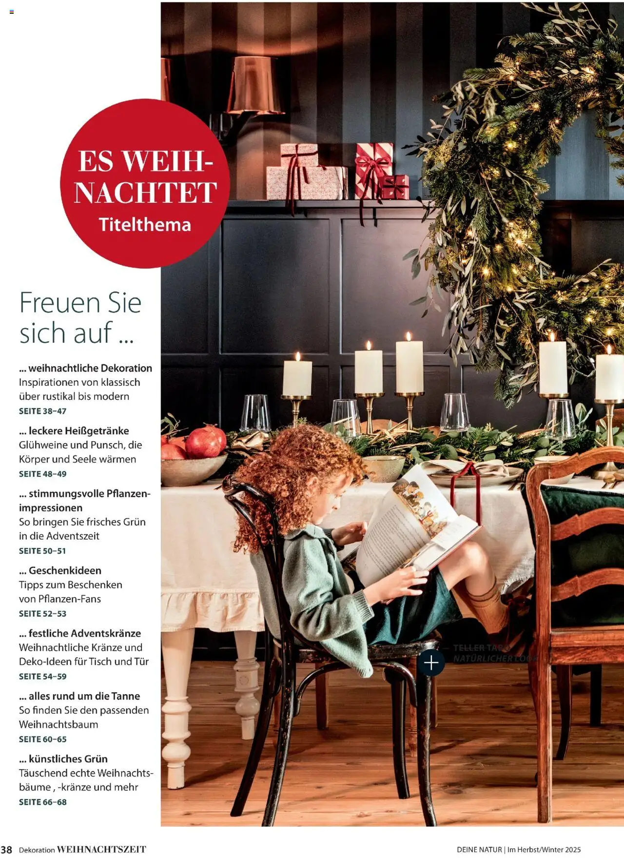 Dehner Prospekt Deine Natur – gültig ab 09.10.2025 | Seite: 38 | Produkte: Tisch, Tür