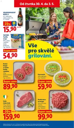 Náhled letáku Hovězí maso na burger, 500 g, 30 % tuku, chlazené, vakuově baleno od 30.04.2026 | Strana: 15