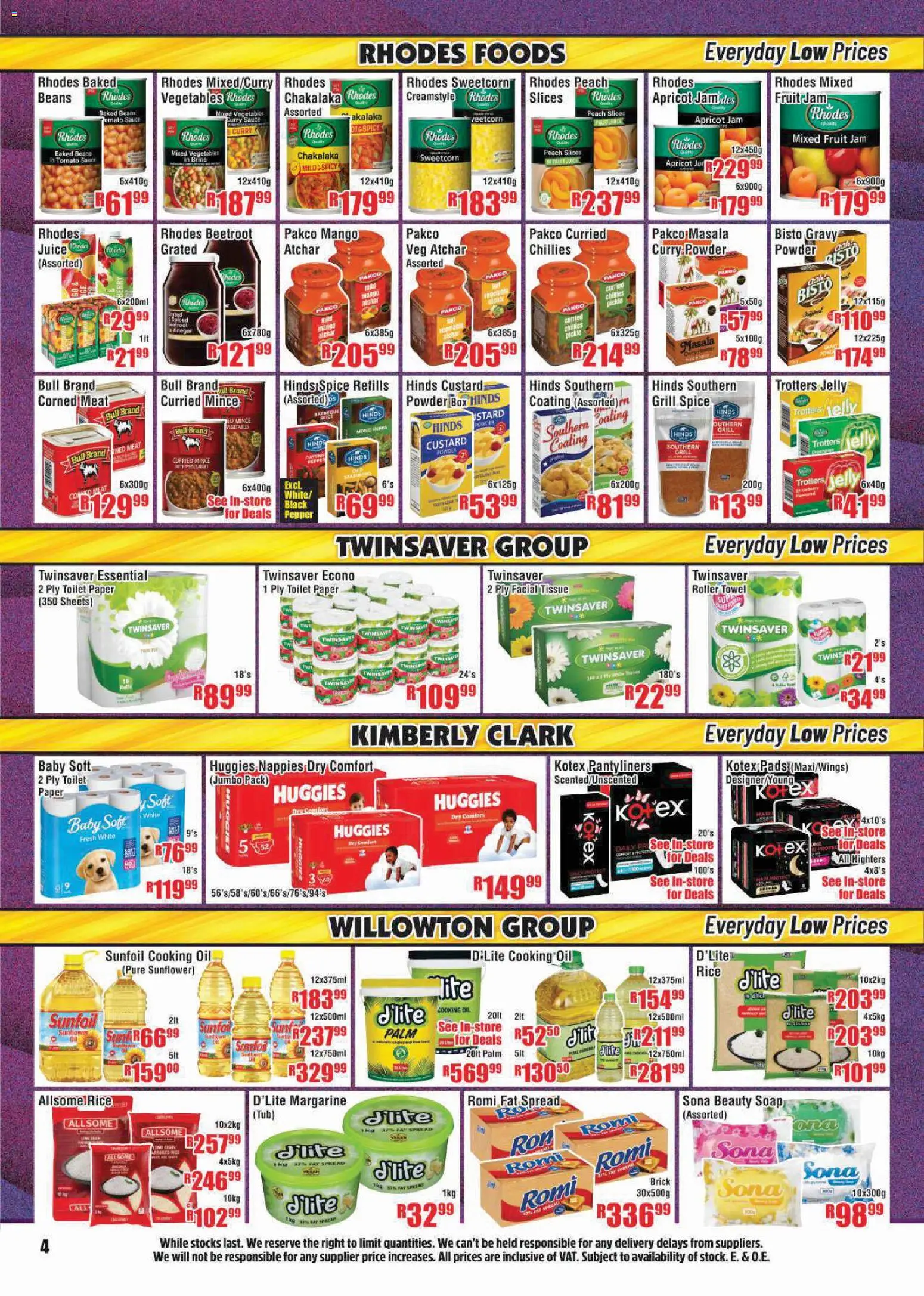 New Devland catalogue – valid from 23.03.2026 | Page: 4 | Products: Toilet, Pads, Gravy, Mango