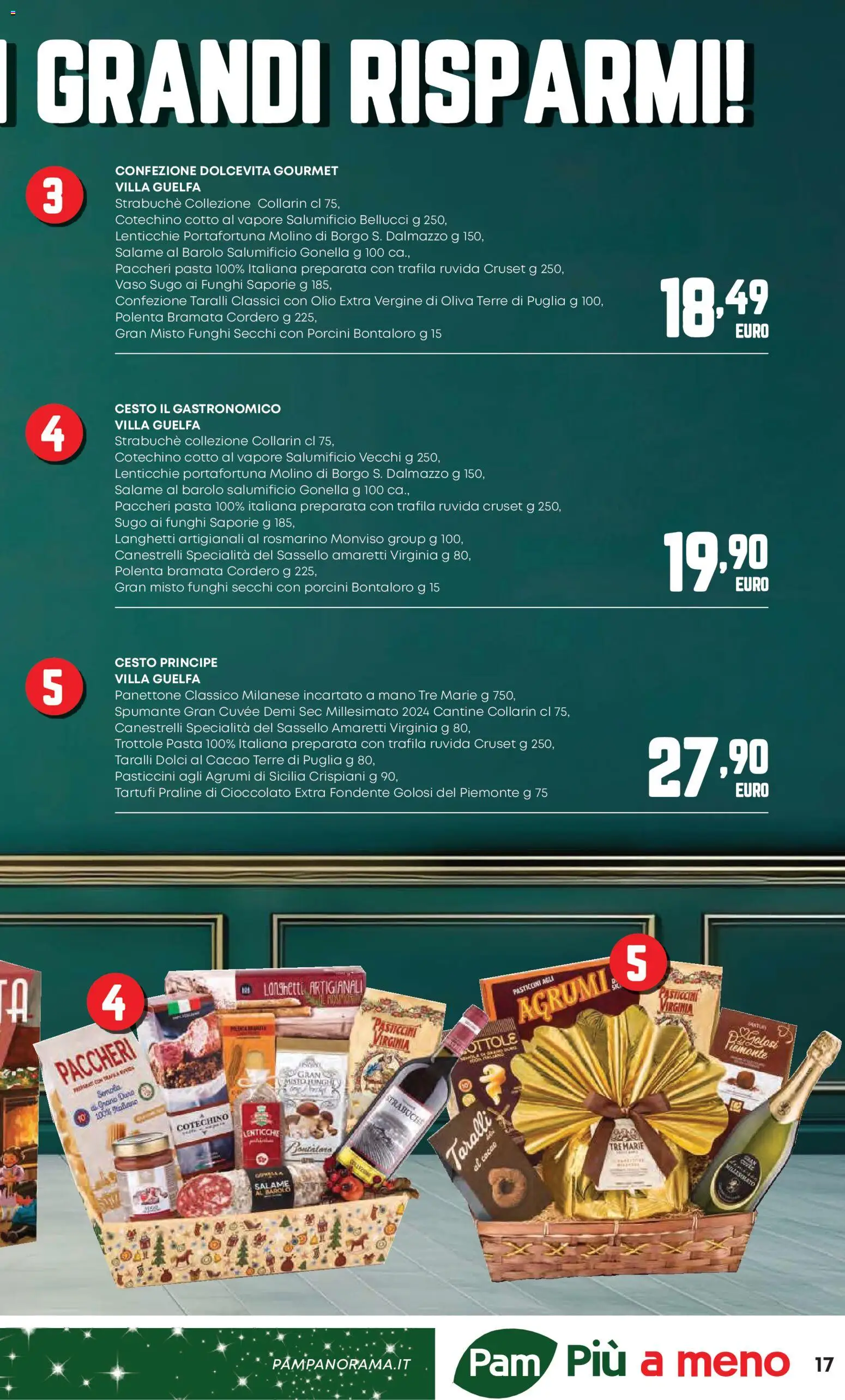 Volantino Panorama del 20.11.2025 | Pagina: 17 | Prodotti: Salame, Olio, Pasta, Olio extra vergine