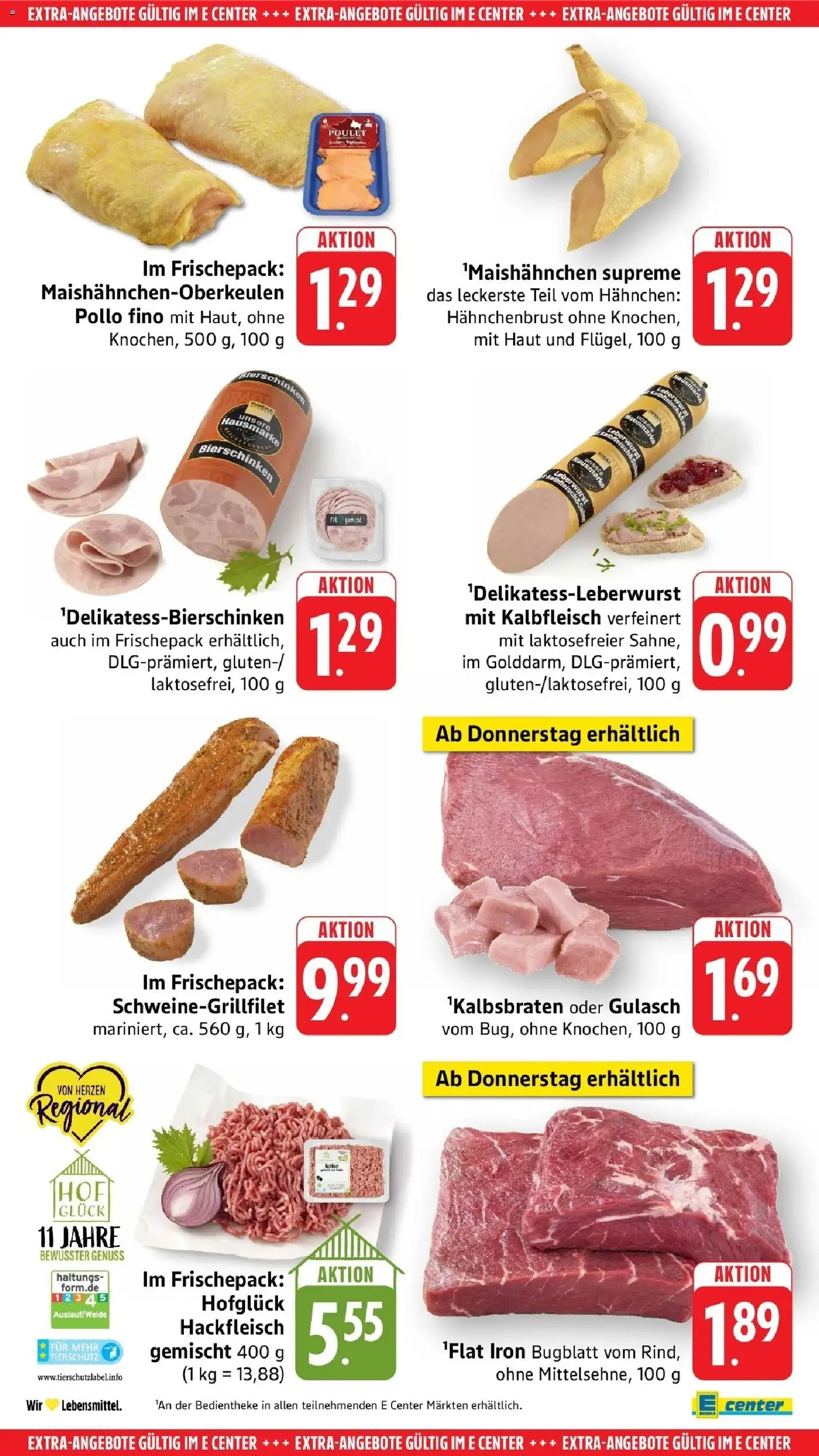 Angebote – gültig ab 27.04.2026 | Seite: 54 | Produkte: Hahnchen, Gulasch, Hackfleisch, Hahnchenbrust
