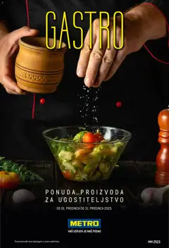 Metro - Gastro - Pregled kataloga iz trgovine Metro, vrijedi od 01.12.2025