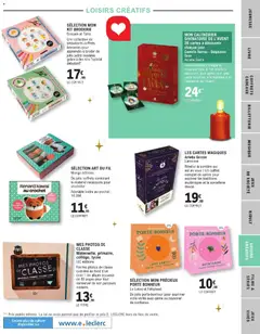 E.Leclerc - Prévisualisation de MON CALENDRIER DIVINATOIRE DE L'AVENT, 26 cartes à découvrir chaque jour Camille Serres - Stéphanie Gras Arcana Sacra Une expérience unique et magique avec le 1er oracle à découvrir, jour après jour, une carte surprise, à la manière d'un calendrier de l'Avent. valide à partir de 11.11.2025 | Page: 79