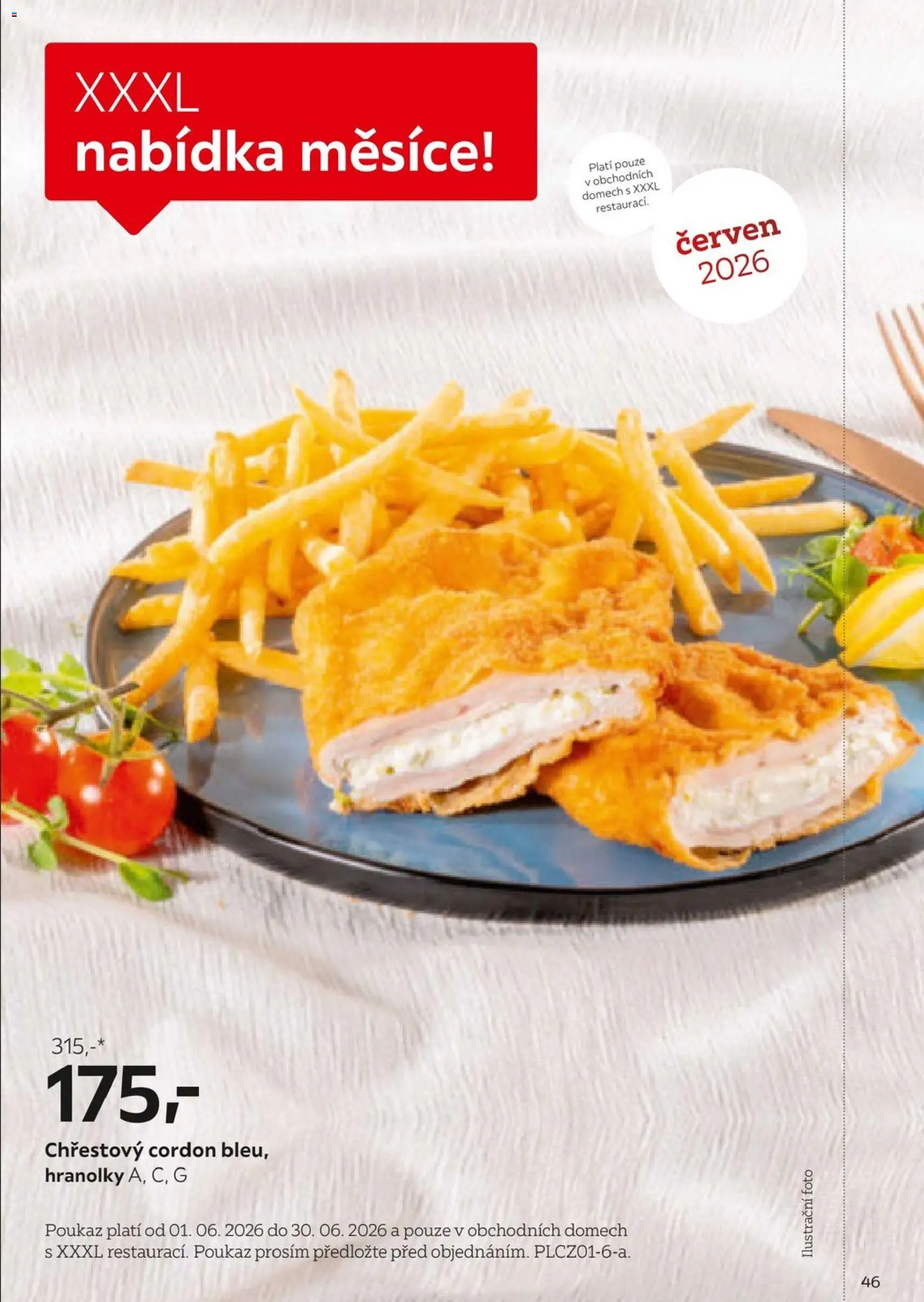 XXXLutz leták - Být věrným zákazníkem se vyplatí od 01.02.2026 | Strana: 46 | Produkty: Hranolky