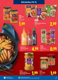 Lidl katalog akcije – veljaven od 13.11.2025 | Stran: 21 | Izdelki: Čili omaka, Zacimbe, Omaka, Cili