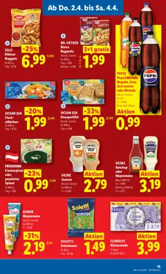 Lidl - Flugblatt ab 02.04.2026 gültig | Seite: 17 | Produkte: Jääkaappipakastin, Creme, Wein, Fisch