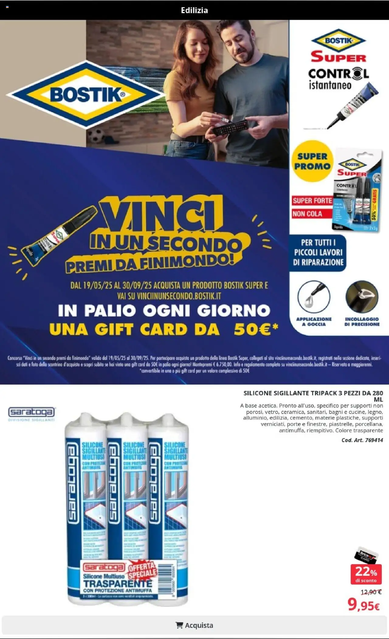 Volantino Brico io del 06.09.2025 | Pagina: 5 | Prodotti: Silicone