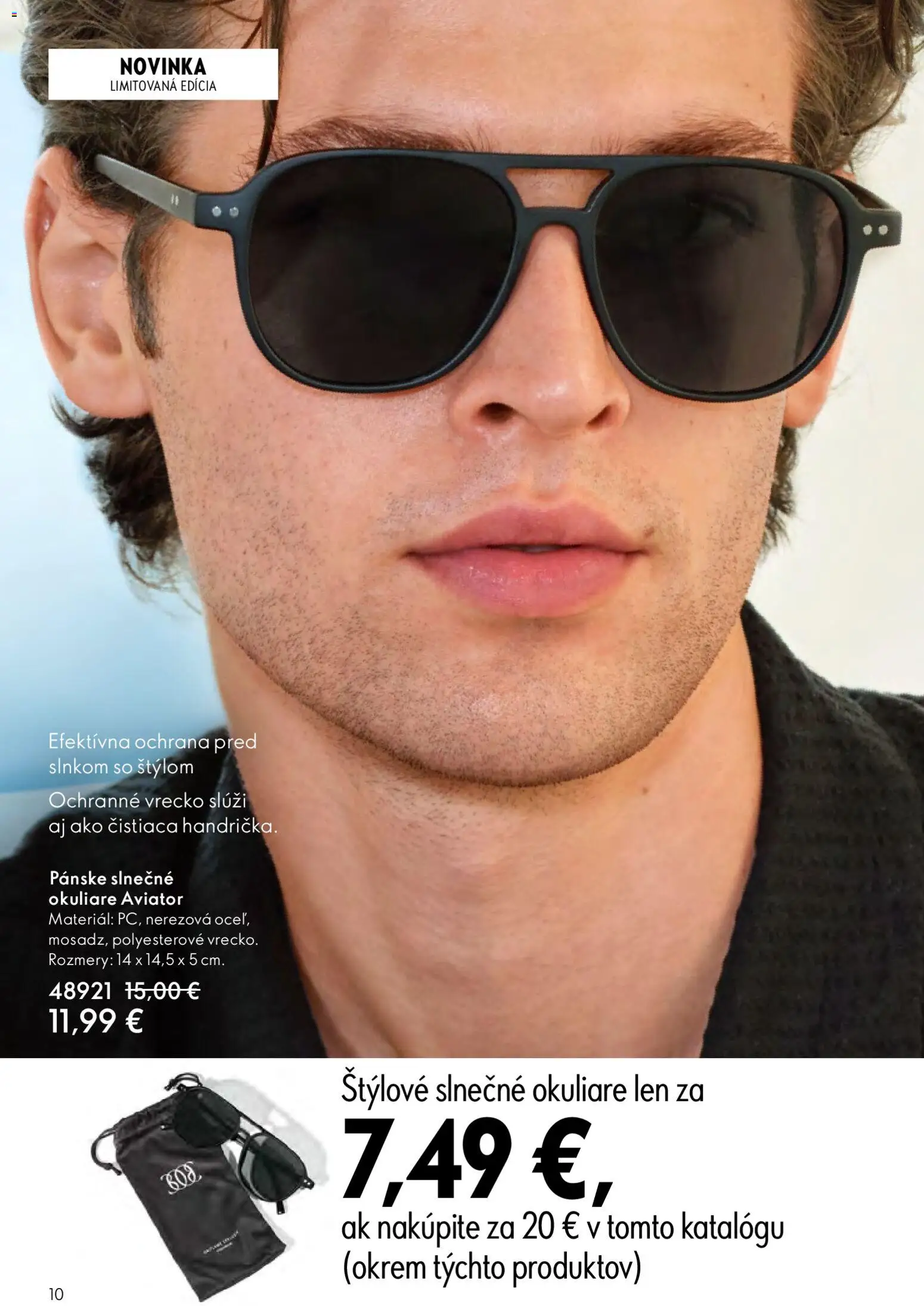 Nové Oriflame akcie – leták je platný od 04.03.2026 | Strana: 10 | Produkty: Okuliare