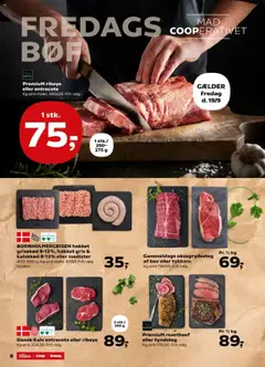 Super Brugsen tilbudsavis – gyldig fra 19.09.2025 | Side: 8 | Produkter: Entrecote, Roastbeef