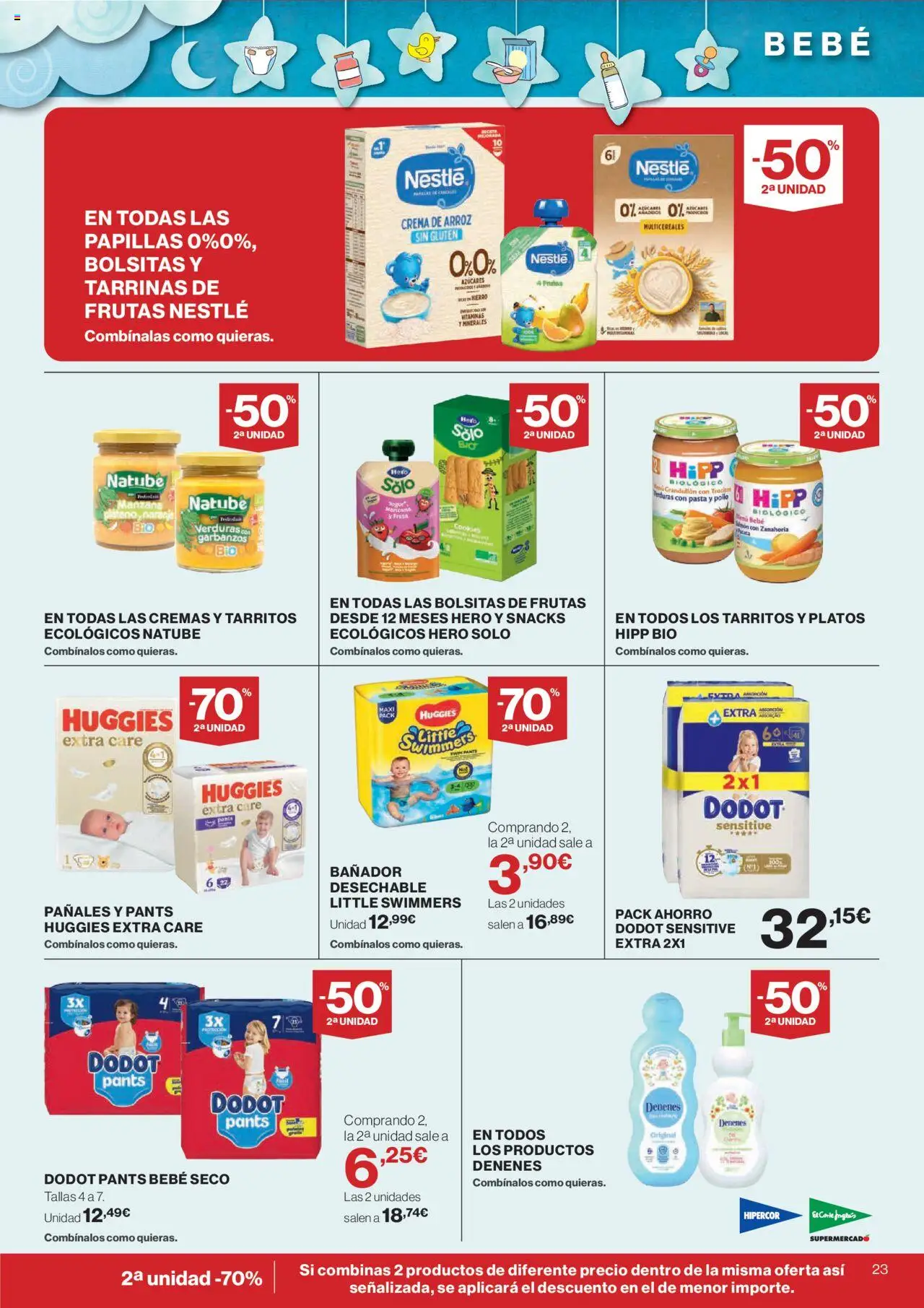 El Corte Inglés ofertas │ válido desde el 14.08.2025 | Página: 27 | Productos: Pasta, Zanahoria, Manzana, Crema
