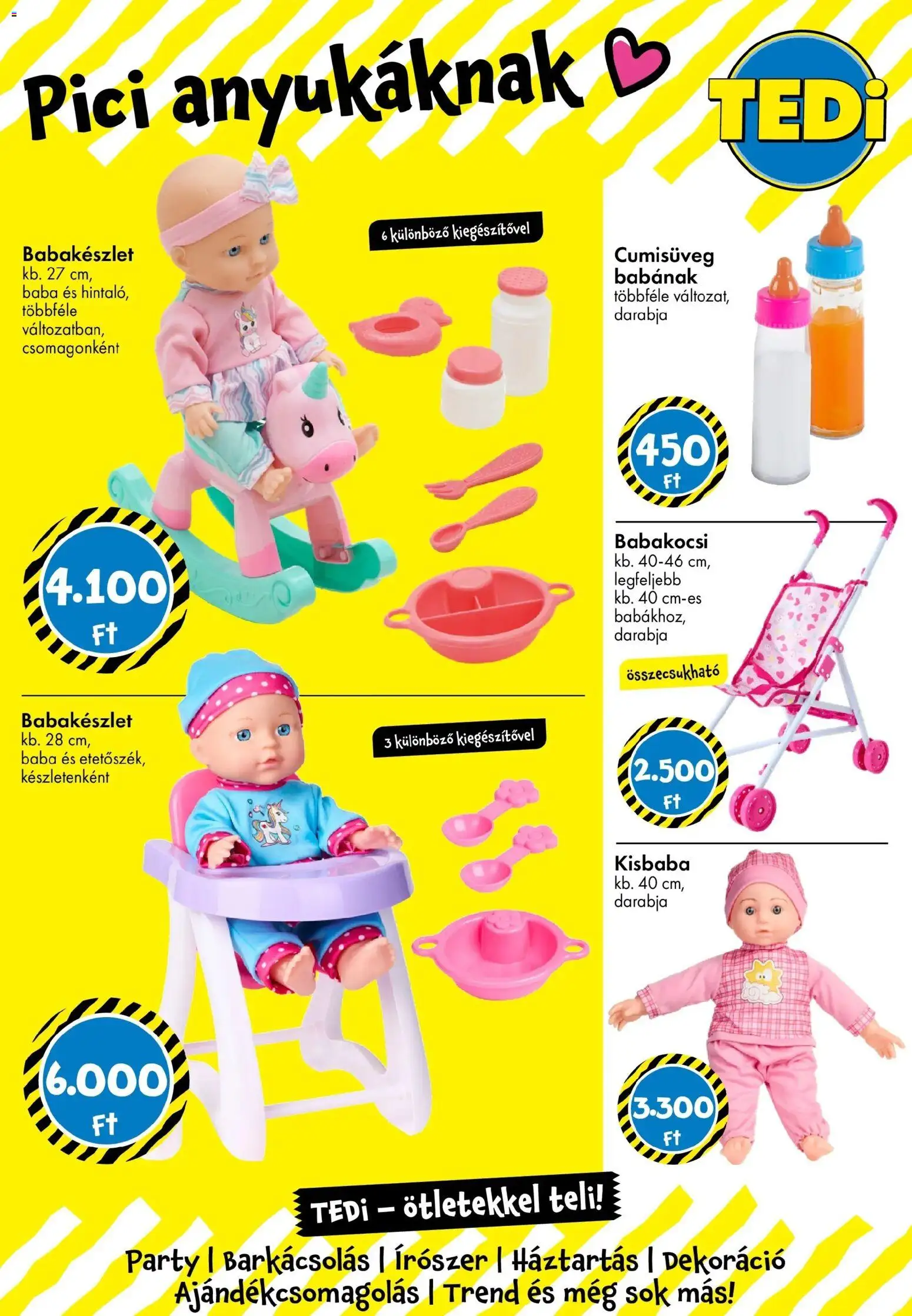 TEDi akciós ujság - amely érvényes a következő dátumtól: 06.03.2026 | Oldal: 19 | Termékek: Babakocsi, Dekoráció