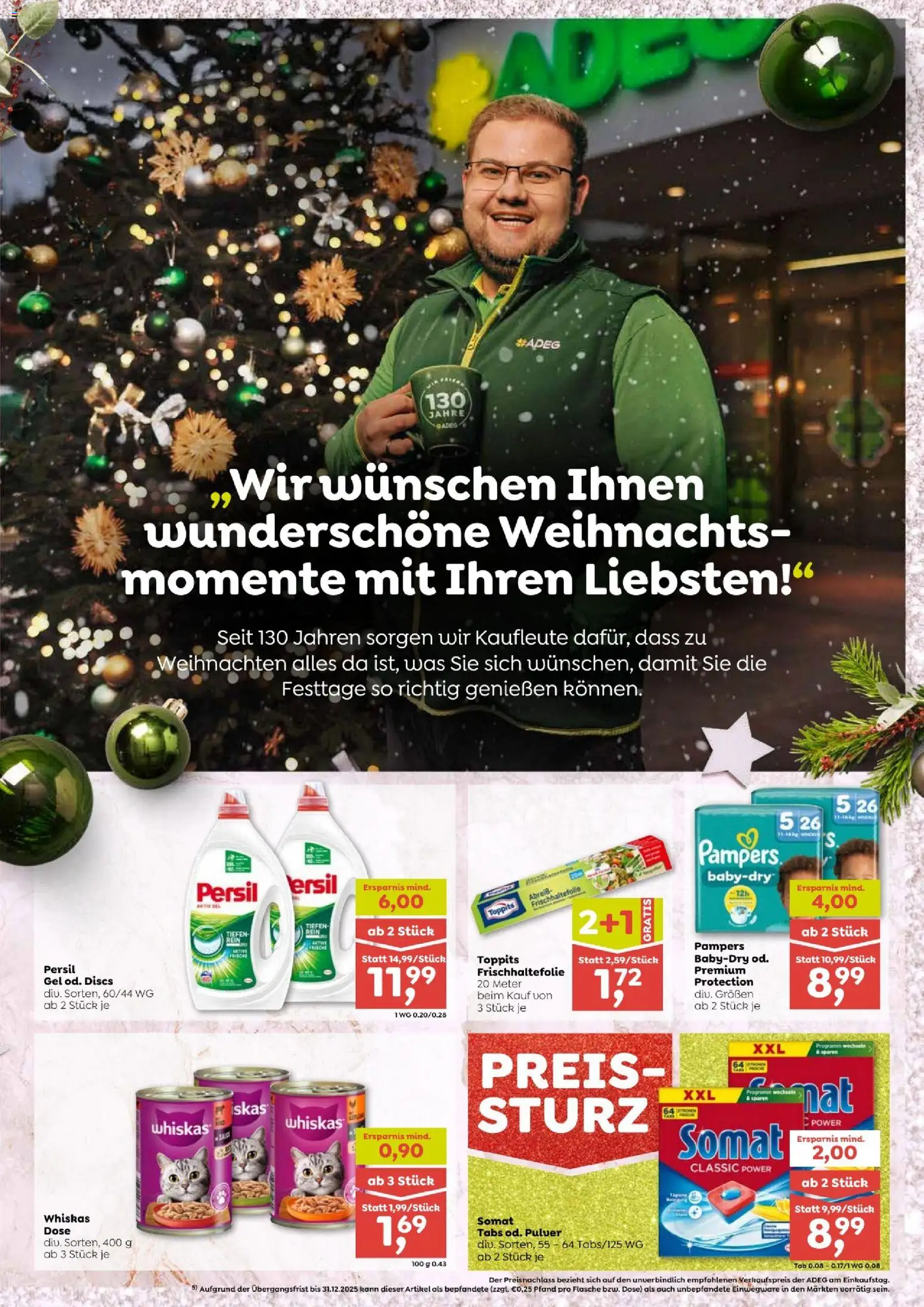 ADEG Vorarlberg gültig ab 18.12.2025 | Seite: 11 | Produkte: Pampers