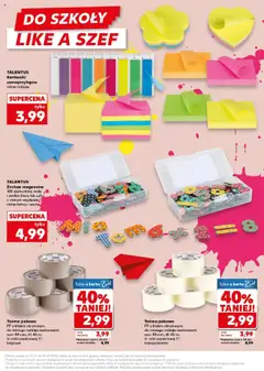 Kaufland gazetka - Do Szkoły Like A Szef od 21.07.2025 | Strona: 31 | Produkty: Karta, Rolki