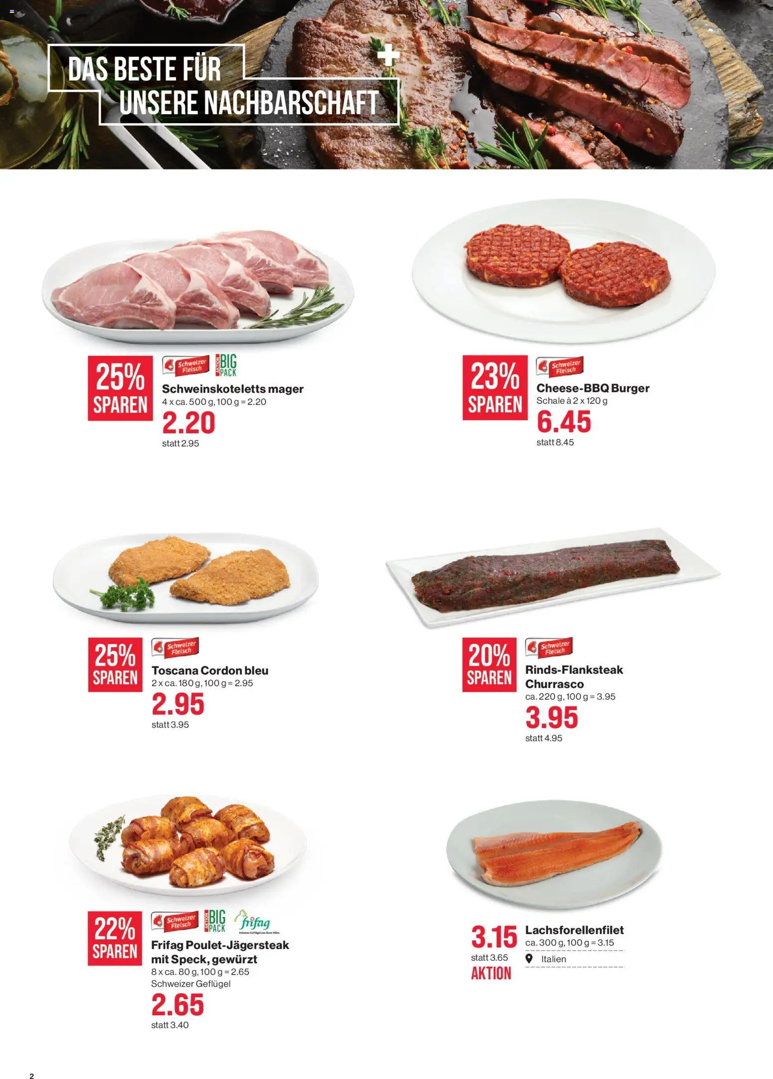 SPAR aktionen – gültig ab 30.04.2026 | Seite: 2 | Produkte: Burger