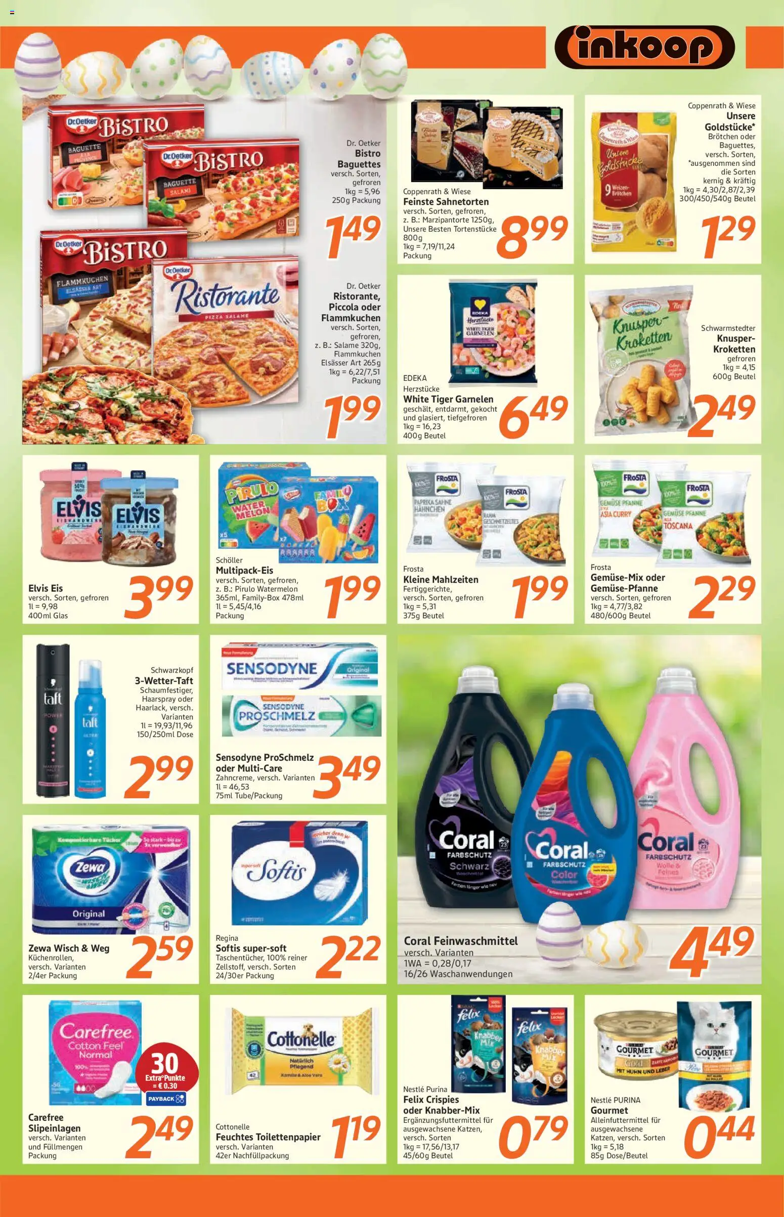 Inkoop Prospekt – gültig ab 30.03.2026 | Seite: 6 | Produkte: Hahnchen, Haarspray, Gemüse, Sahne