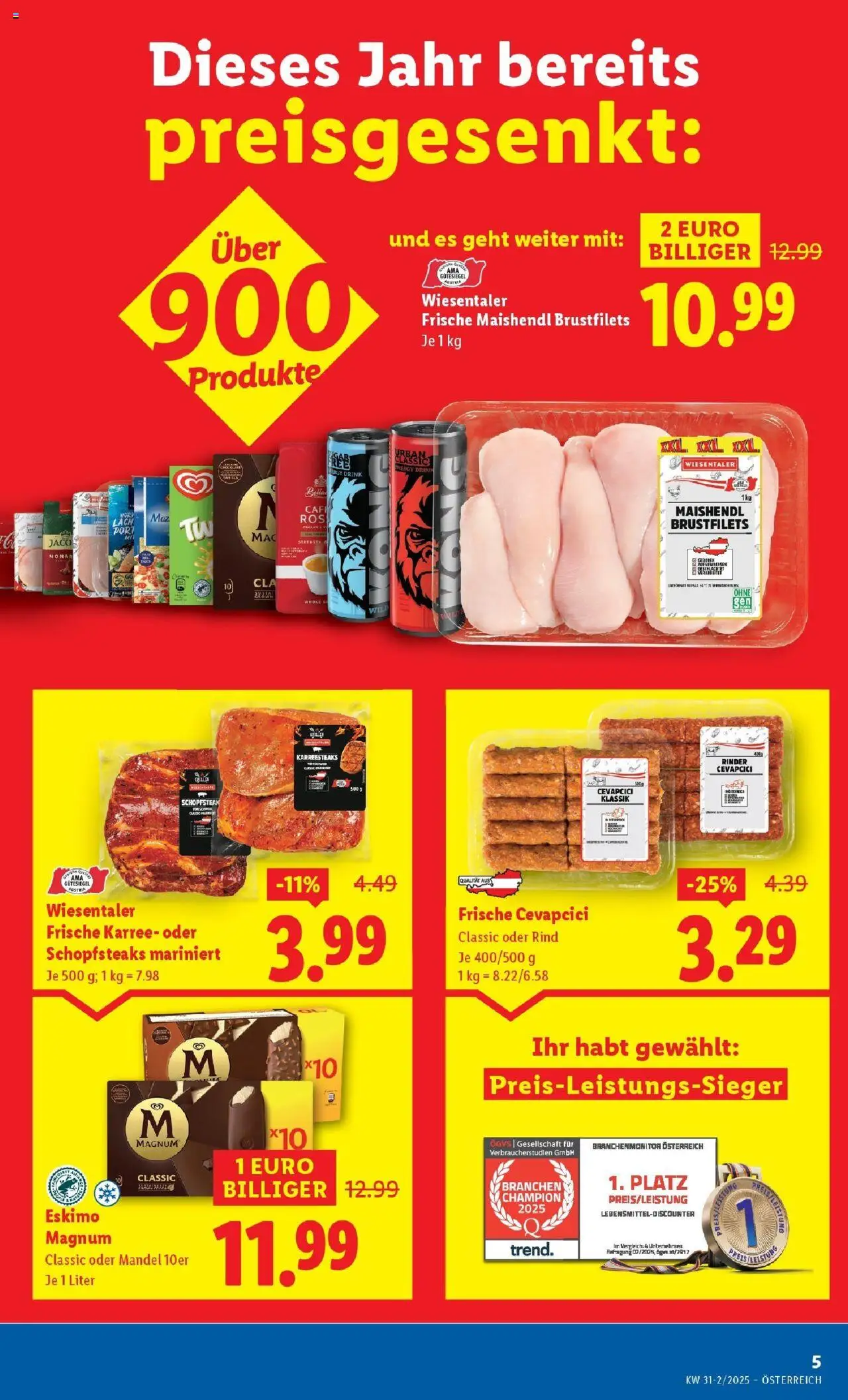 Lidl Flugblatt - Salzburg, Dornbirn, Jenbach gültig ab 31.07.2025 | Seite: 7