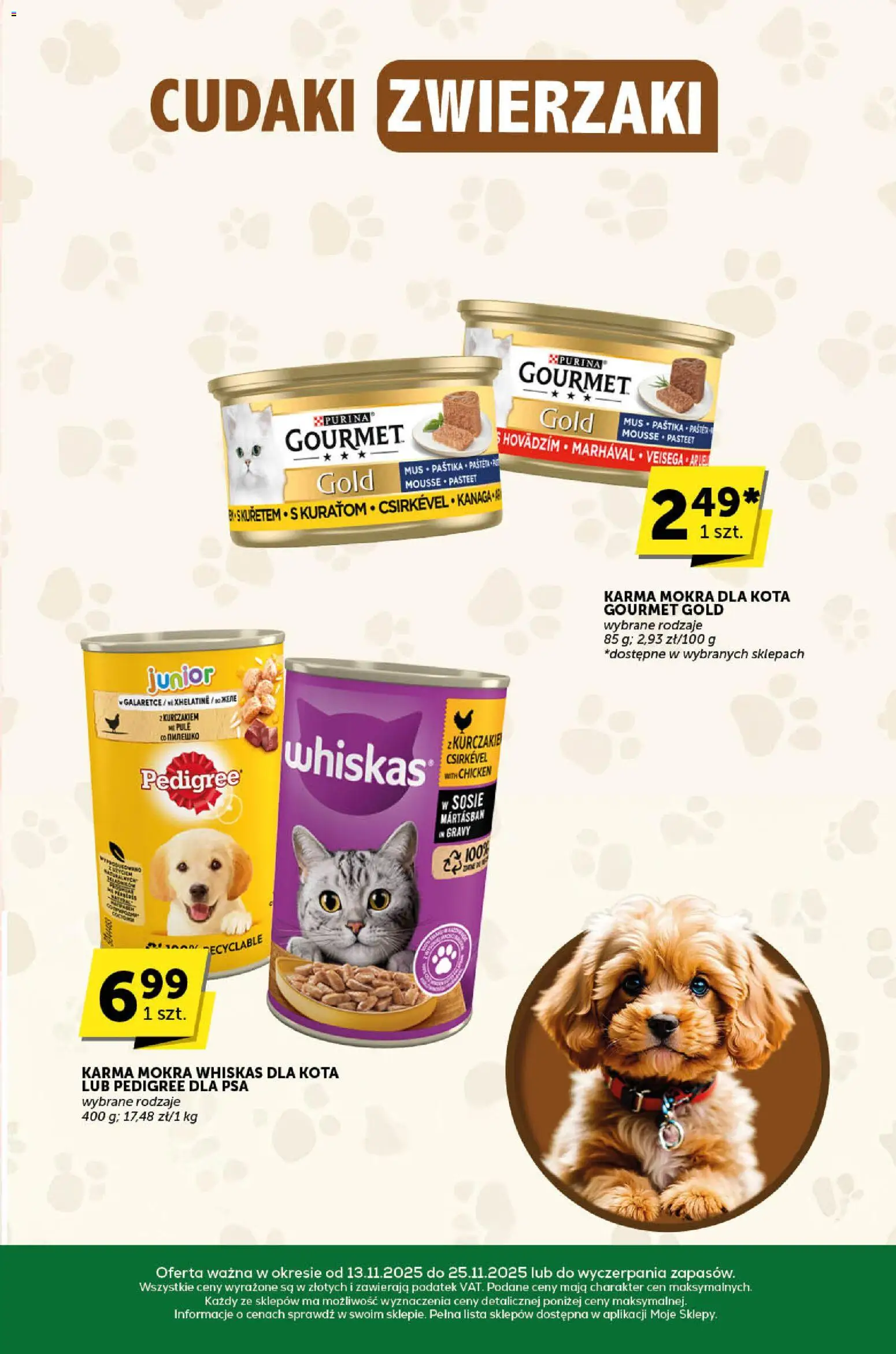 ABC Gazetka - Katalog od 13.11.2025 | Strona: 33 | Produkty: Karma mokra dla kota, Pedigree