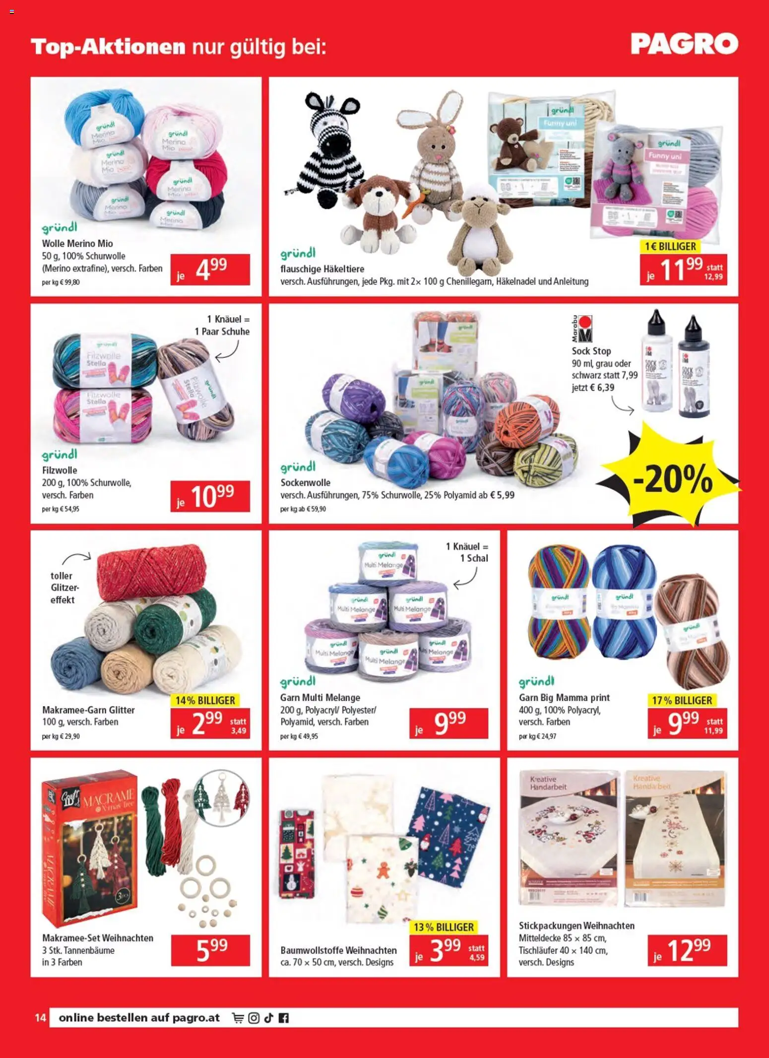 Pagro-Diskont - Black Friday gültig ab 13.11.2025 | Seite: 14 | Produkte: Schal