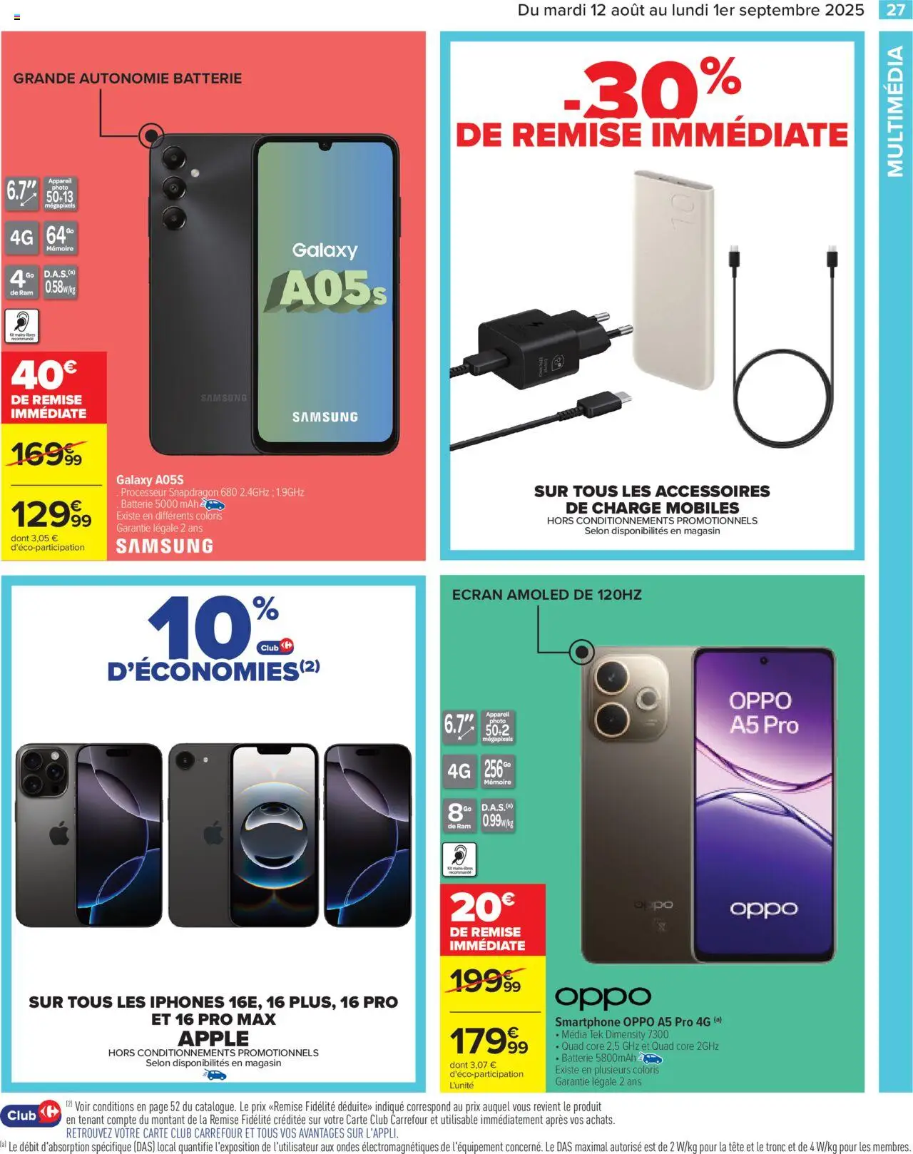  | Page: 29 | Produits: Smartphone, Batterie
