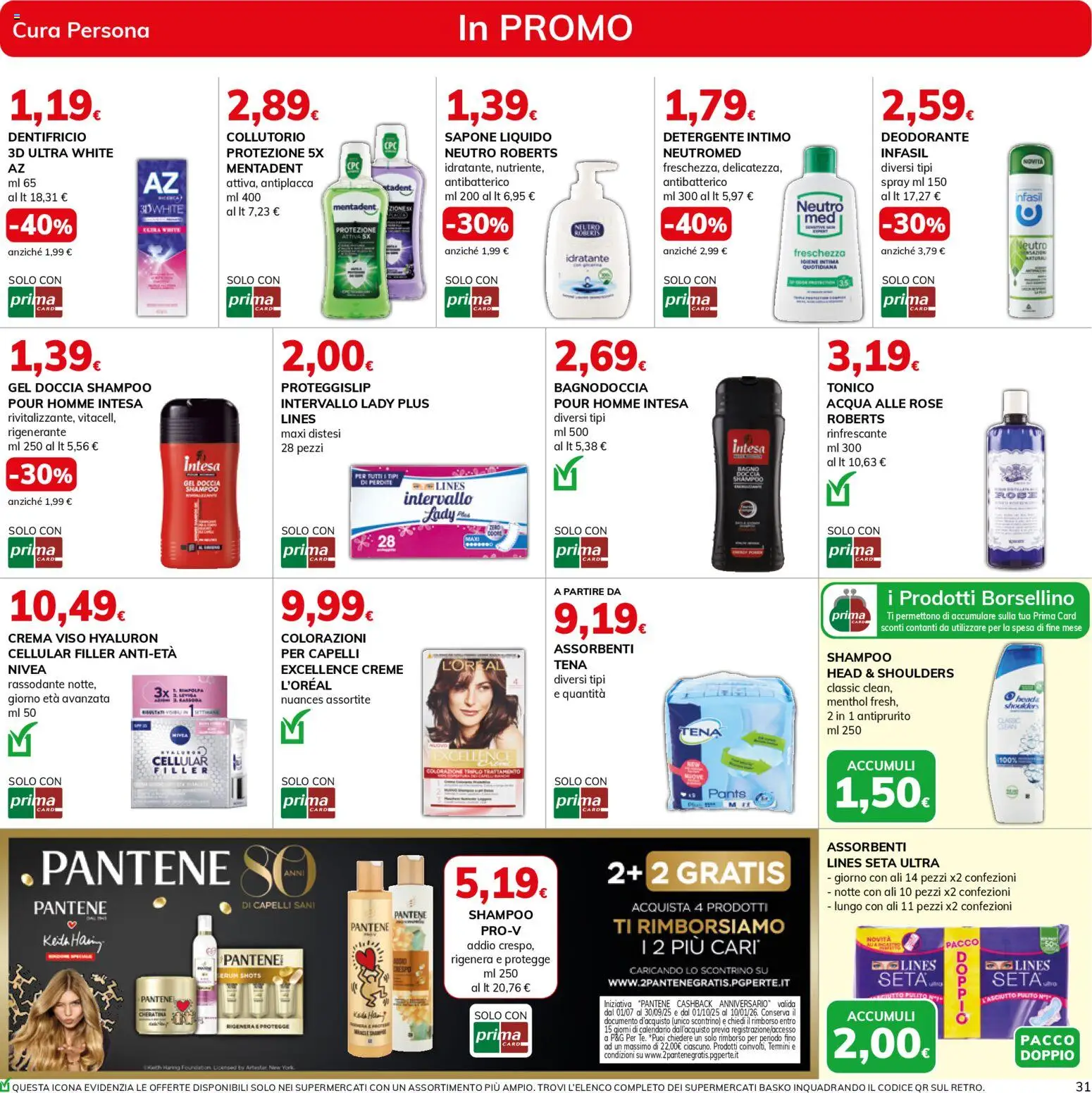 Volantino Basko del 09.12.2025 | Pagina: 31 | Prodotti: Sapone, Deodorante, Detergente intimo, Intimo