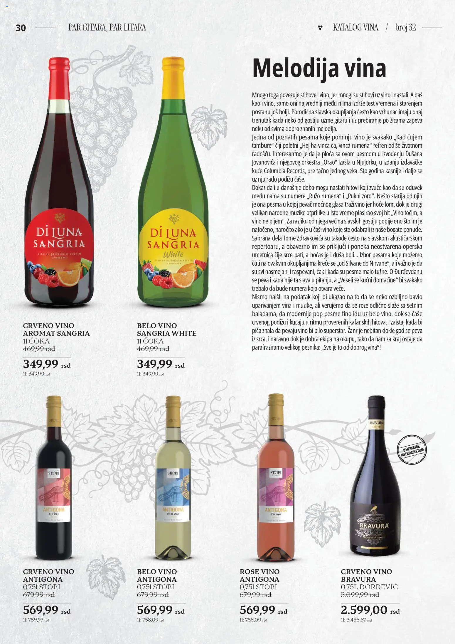 Idea katalog - važi od 23.10.2025 | Strana: 30 | Proizvode: Sto, Crveno vino, Belo vino, Pica