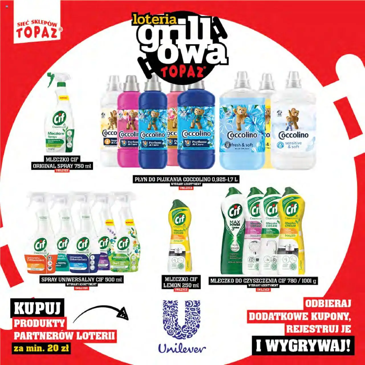 Topaz Gazetka - Katalog produktów Loteria Grillowa od 25.04.2025 | Strona: 60 | Produkty: Coccolino