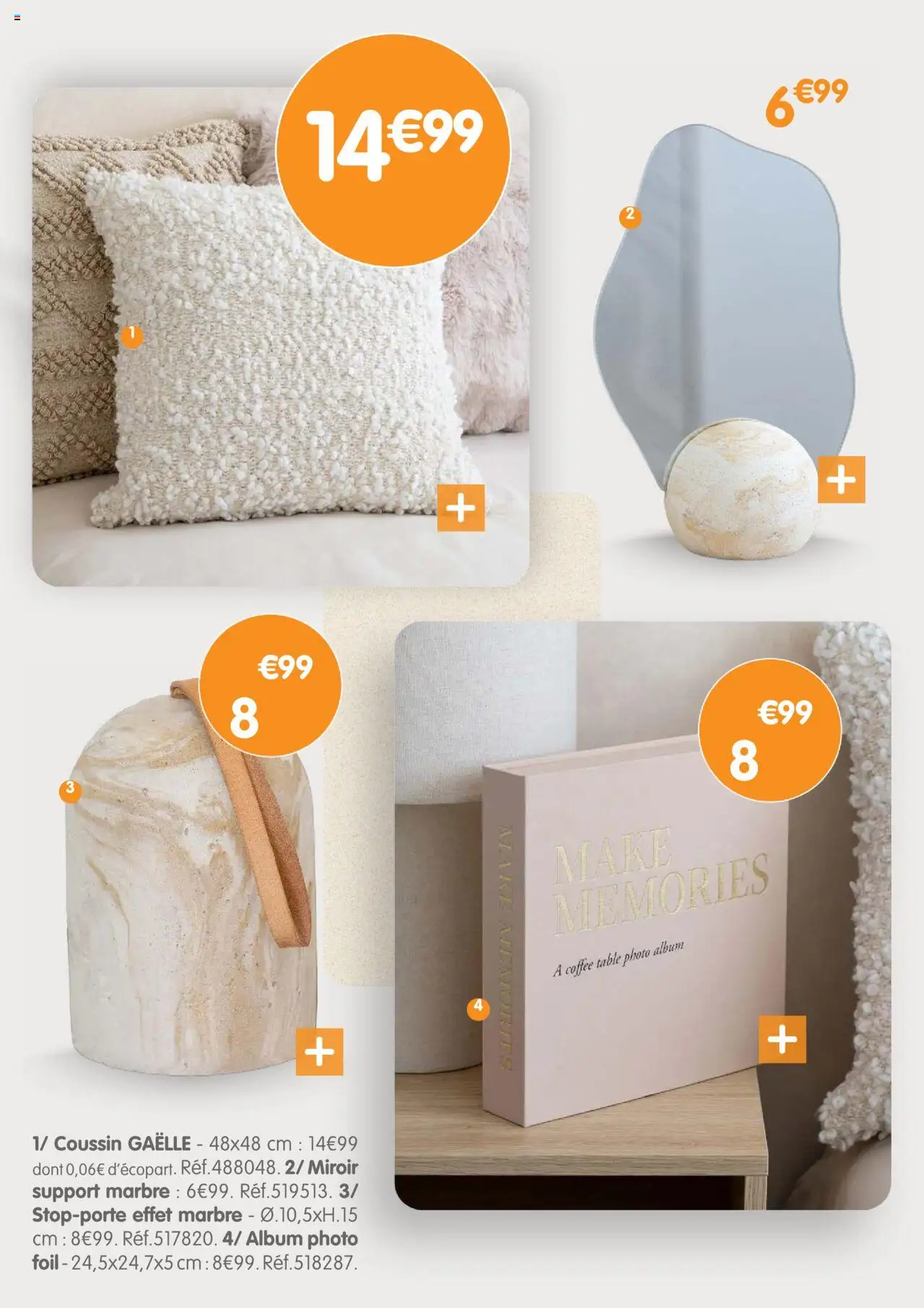 {H1} | Page: 4 | Produits: Table, Miroir