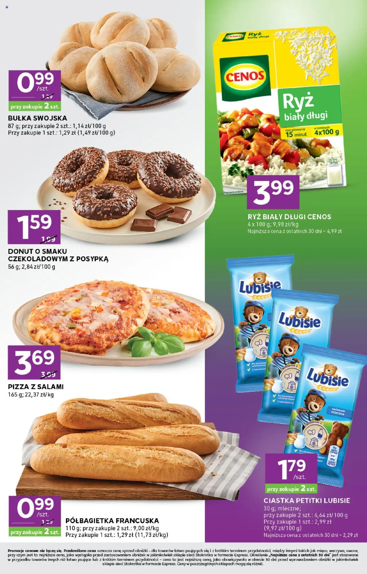 Stokrotka Gazetka - Express od 31.07.2025 | Strona: 3 | Produkty: Stokrotka, Bułka, Pizza, Ryż