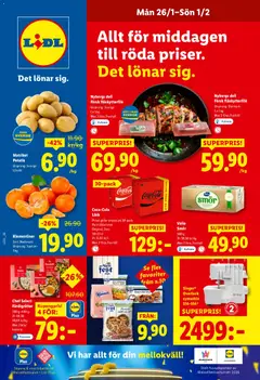 Lidl - erbjudanden - Förhandsvisning av reklamblad från butik Lidl aktuell från 26.01.2026